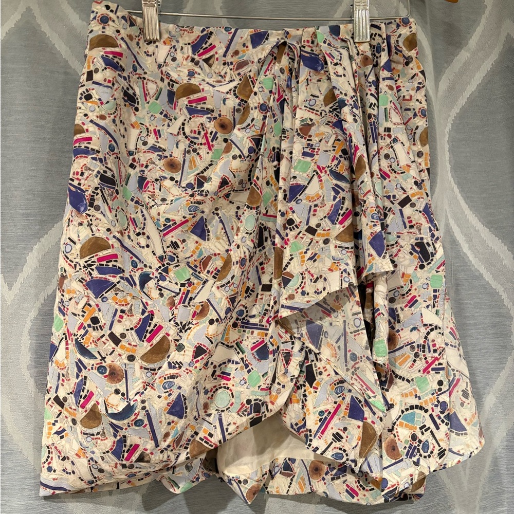 Isabel Marant Silk Asymmetrical Skirt